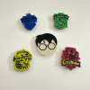 Σετ Charms για Crocs – Magic School Fan Edition