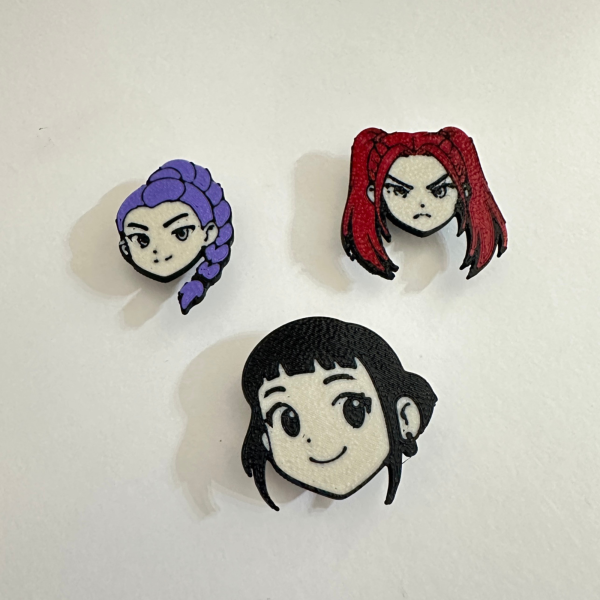 Σετ Charms για Crocs – Anime Girls Fan Edition